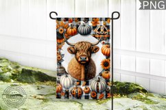 Fall Garden Flag Sublimation - Garden Flag PNG Design Product Image 1