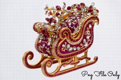 Faux Rhinestones Christmas Sublimation PNG Product Image 1