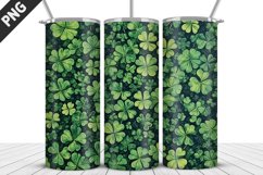 St Patrick&#039;s Day Tumbler Wrap| Sublimation Design Product Image 1
