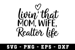 Realtor Life Svg |Real Estate SVG Cut files |Cricut Product Image 1