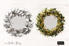 4 Christmas Photo Ornament PNG Product Image 3