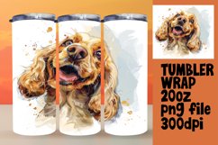 Puppy Love Sublimation Tumbler - 20oz Product Image 1