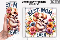 Best Mom Ever Tumbler Wrap,20 Oz Tumbler Wrap, Mom Tumbler Product Image 1