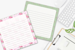 Cute Flamingo Printable Notepad Pages | Fun Stationery Product Image 4