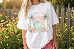 Sunset Chaser PNG sublimation |Beach & Summer PNG T-Shirt Product Image 9