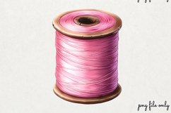 Retro Sewing Sublimation Clipart PNG Product Image 1