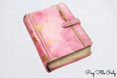 Glam Pink Planner Sublimation clipart png Product Image 1