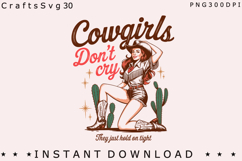Western Cowgirl PNG Bundle Product Image 8