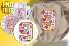 9 Doodle Letter Valentine Loving Romantic Spirit! Product Image 1