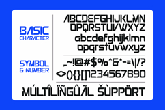 Vaslera - Futuristic Tech Sans Serif Font Product Image 9