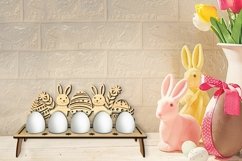 Easter Eggs Holder Laser Cut | SVG | Glowforge Product Image 7