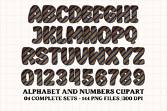 Wizard Magic School Alphabet Clipart, wizard letters doodle Product Image 3