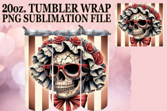 RADIANT ESCAPES 20oz TUMBLER WRAP, Skull Product Image 1