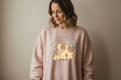 Just A Mama Who Loves Cows Png, Cow Mom Png, Farm Mama Png Product Image 3