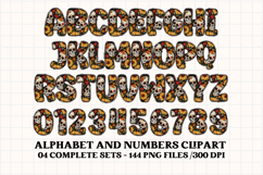 Day of The Dead PNG Alphabet, day of the dead letters doodle Product Image 3