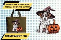 Watercolor Halloween Printable Sublimation PNG Product Image 1