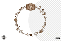 Western Frames Clipart Product Image 1