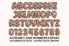 Wizard Magic School Alphabet Clipart, wizard letters doodle Product Image 3