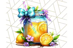 Chibi Summer Girls Clipart PNG, Bright Kawaii Summer Art Product Image 5