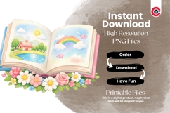 Romantic Blush Floral Planner &amp; Digital Business Clipart Product Image 7