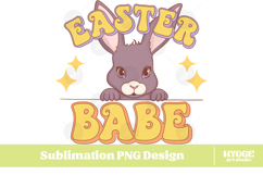 Easter Sublimation PNG Bundle Bunny Chick Farm Hip Hop Joy Product Image 9