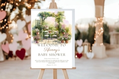 Baby Shower Welcome Sign Template 106 Product Image 4
