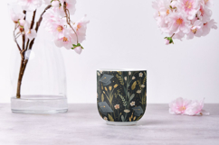 Graduation Wildflowers Seamless Pattern, Congratulations Product Image 9