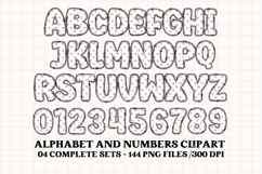 Princess Alphabet png clipart, princess letters doodle Product Image 3