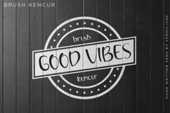 Brush KEcnur - Handwritten Sans Font Product Image 7