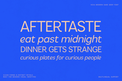 Vexa Modern Sans Serif Font Product Image 9