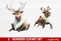 Whimsical Christmas Clipart | Cute Festive Holiday PNG Illus Product Image 1