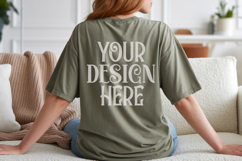 Comfort Colors C1717 Shirt Mockup, CC 1717 T-shirt Product Image 1