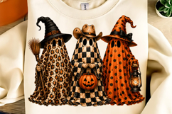 Spooky Ghost Friends Halloween PNG, Halloween PNG, Ghost PNG Product Image 4