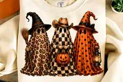 Spooky Ghost Friends Halloween PNG, Halloween PNG, Ghost PNG Product Image 4