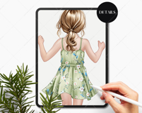 Vacation with Mom Clipart Portrait Creator Product Image 8
