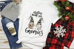 Chillin' With My Gnomies | Png Sublimation Design Product Image 7