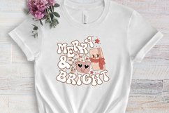 Retro Christmas T-shirt SVG Bundle, Retro Christmas SVG Product Image 9
