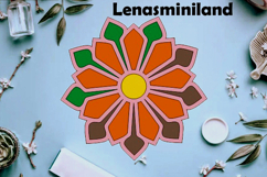 Rangoli flower mandala plywood base laser cut file bead sort Product Image 9