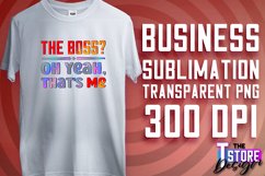Business Sublimation Design | Business T-Shirt Design v.1 Product Image 1