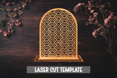 10 Wave Pattern Jewellery Holder Laser Cut Home Decor Product Image 5