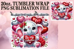 RADIANT EVENINGS 20oz TUMBLER WRAP, Valentines Product Image 1