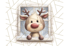 Storybook Santa &amp; Friends PNG Clipart, Christmas Png Clipart Product Image 5