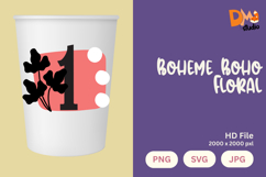 Boheme Boho Floral Monogram Product Image 1