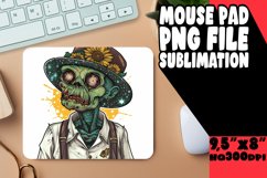 Halloween Scarecrow Mouse Pad Design PNG Product Image 1