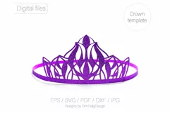 Crown svg Princess crown svg Tiara svg Birthday crown svg Product Image 4