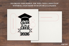 Graduation Tassel Holder Laser Cut | Glowforge | SVG Product Image 3