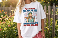 You Look Like the 4th of July Funny PNG T-Shirt|4th of July Product Image 8