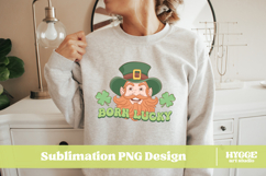Happy St Patrick&#039;s Day PNG DTF Irish Lucky Leprechaun Beer Product Image 2