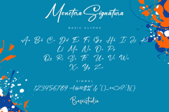 Monetera Signatura a Handwritten Font Product Image 9
