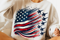 USA Patriotic Jets PNG, 4th of July PNG, USA Flag PNG, USA Product Image 3
